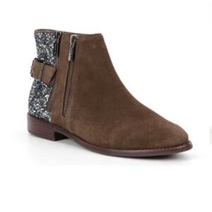 Gianni Bini Macke Suede Boot Brown Size 8.5